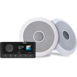 Ms-ra210 Stereo+xs Classic Speakers Kits White / Black One Size unisex