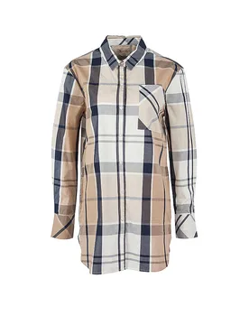 Barbour Blusa PERTSHIRE beige 38 - Barbour - FashionsVida