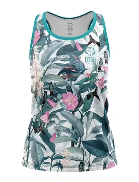 Maglietta Senza Maniche Garden Multicolour S - OTSO - FashionsVida
