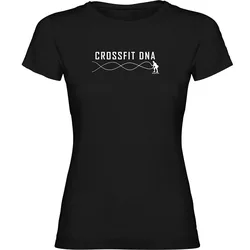 T-shirt à Manches Courtes Crossfit Dna Black M