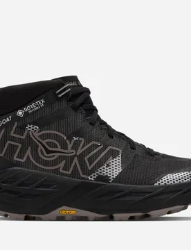 Men's Speedgoat 7 Hike GORE-TEX® Hiking Shoes in Black/Pebble Grey, Size 9 - HOKA - FashionsVida