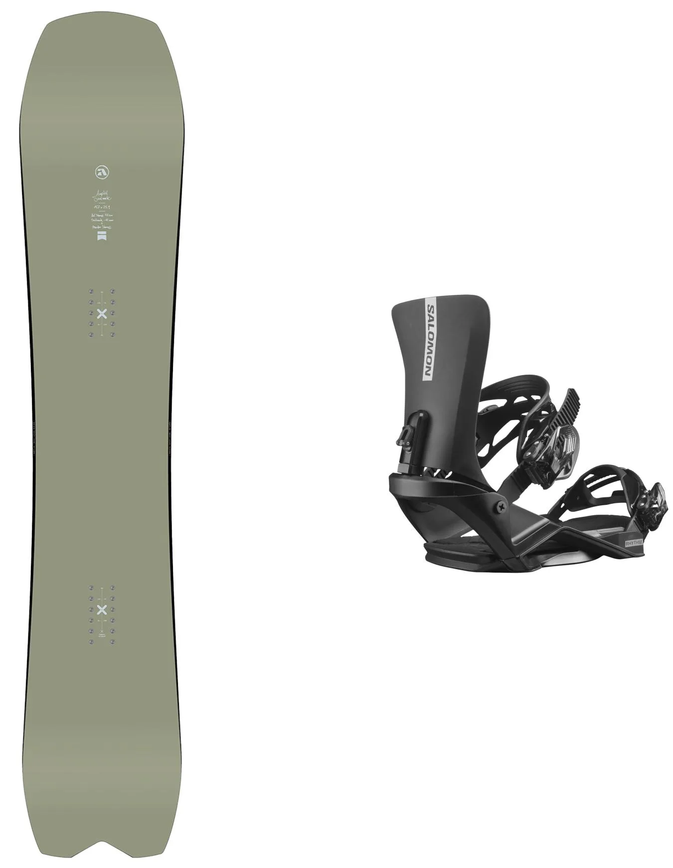 Snowboard All-Mountain Pack Soulmate 2026 Grün - Amplid - FashionsVida