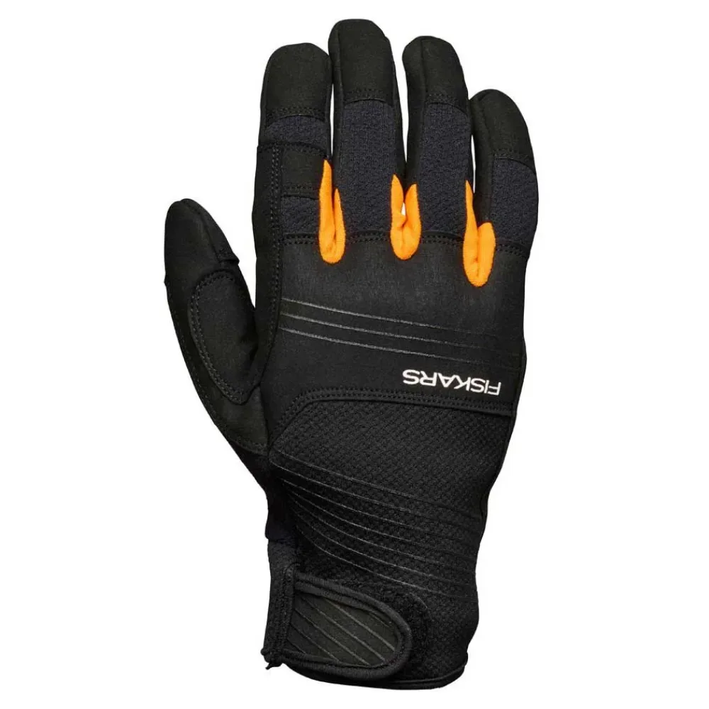 Gants De Travail Black / Orange 10 - Fiskars - FashionsVida