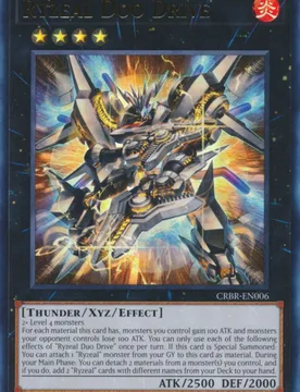 CRBR-EN006 Ryzeal Duo Drive (Collector's Rare) - Yu-Gi-Oh! - FashionsVida
