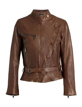 Jacke & Anorak Damen Braun 36 Damen - Giorgio Armani - FashionsVida