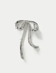 M&S Bow Metal Claw Silver female