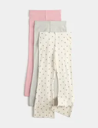 Pk Cotton Rich Floral Flared Leggings Multi female