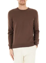 Maglione girocollo MARRONE 52