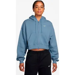 Sudadera de mujer W Nk Studio Fleece Crop Hdy