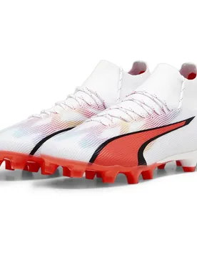 Chaussures De Football Ultra Pro Fg/ag White / Black EU 42 - Puma - FashionsVida