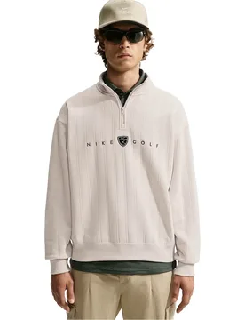 Golf Pullover Fairway Fresh Oversized 1/2 Zip , beige xl - Nike - FashionsVida