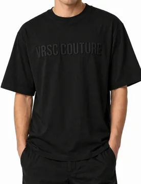 VRSC COUTURE T-SHIRT EMBOSSED - VRSC COUTURE - FashionsVida