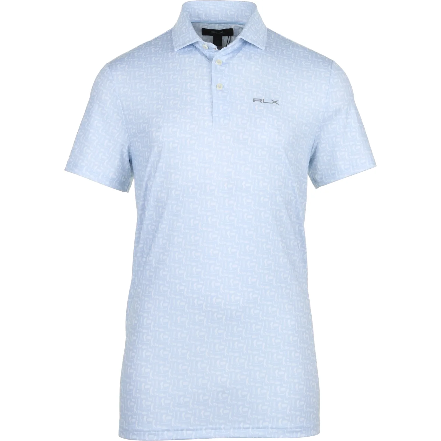 Polo Printed Air Flow, blau/weiss xl - Ralph Lauren - FashionsVida