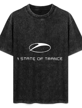 A State Of Trance T-Shirt Basic Solid Color Short Sleeve Cotton Top - Aliexpress - FashionsVida