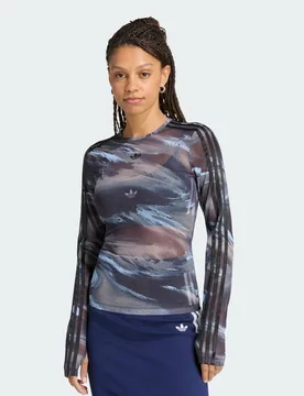 MAGLIA GRAPHIC MESH XL Olive Strata / Aurora Coffee / Crystal Sky / Black - Adidas - FashionsVida