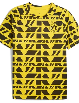 T-shirt à Manches Courtes Avant-match Bvb Borussia Dortmund 25/26 Faster Yellow / Black 2XL - Puma - FashionsVida
