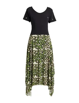 Maxi-Kleid Damen Limettengrün S Damen - LIU •JO - FashionsVida