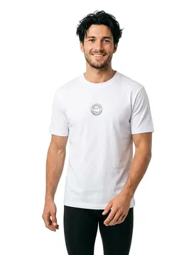 Maglietta A Maniche Corte Open 10279686 White S - BOSS - FashionsVida