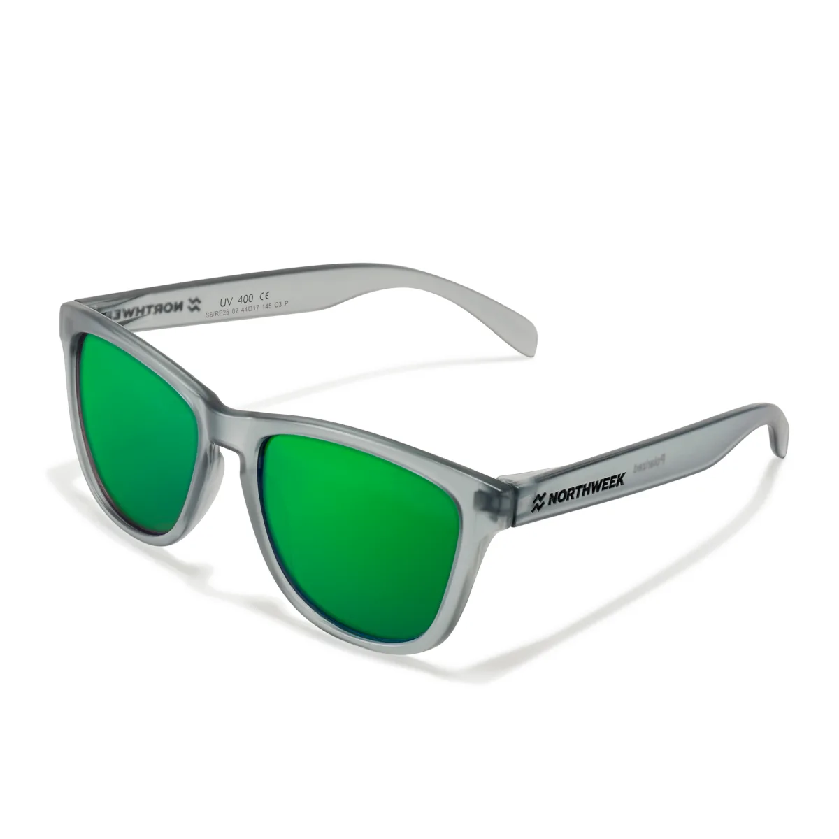 Gafas de sol Hawkers Regular Smoky Grey - Green Polarized - Northweek - FashionsVida
