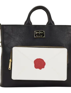 Harry Potter: Hogwarts Letter Convertible Backpack & Tote Crossbody Bag - Loungefly - FashionsVida