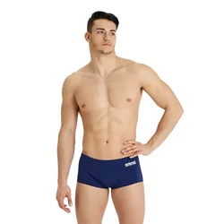 Team Low Waist Solid Swimming Boxer Navy / White FR 80 Men