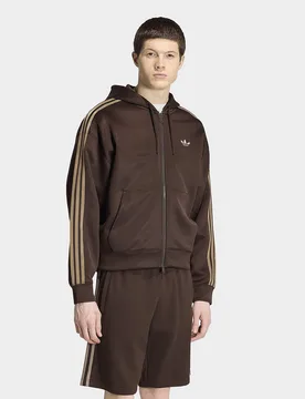 Mens Felpa con cappuccio adicolor Spacer Oversize - Marrone, marrone marrone Uomo taglia XS - Adidas - FashionsVida