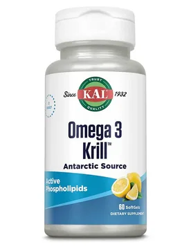 Capsule Molli Omega 3 Krill™ 60 Unità Multicolor - KAL - FashionsVida