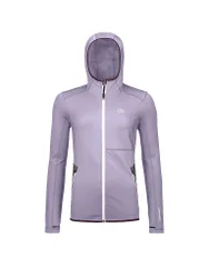 Chaqueta polar con capucha para mujer morado XL