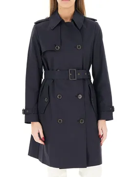 Trench doppiopetto LAUREN BLU SCURO L - Ralph Lauren - FashionsVida