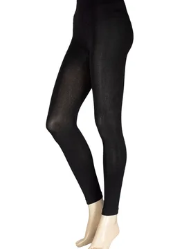 Pair Black Thermal Leggings Ladies Extra Large - - Black - Size: Extra Large - Heat Holders - FashionsVida