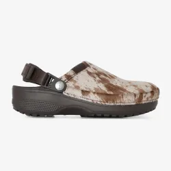 Classic Crafted Clog Pony Hair blanc/marron 38/39