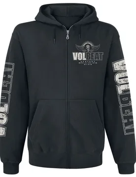 Kapuzenjacke - Servant of the mind - S bis 5XL - für Männer - Größe XXL - schwarz - EMP exklusives Merchandise! - Männer - male - Volbeat - FashionsVida
