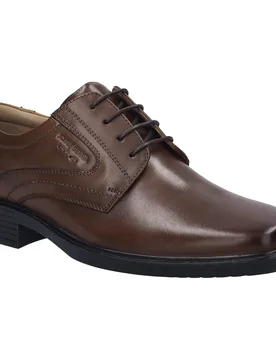 Mens Men Low Shoe Elliot 03 In Brown Leather - Size Eu 46 - Josef seibel - FashionsVida