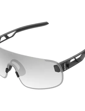 Occhiali Da Sole Fotocromatici Elicit Translucent Black / Clarity Photochromic / Changeable Grey - Poc - FashionsVida