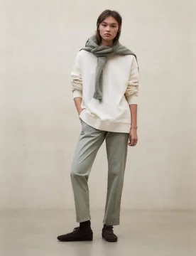 Sudadera de mujer, con cuello redondo - Ecoalf - FashionsVida