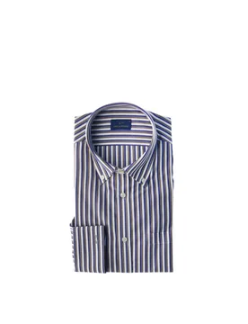Camicia a righe BLU 40 - Paul & Shark - FashionsVida
