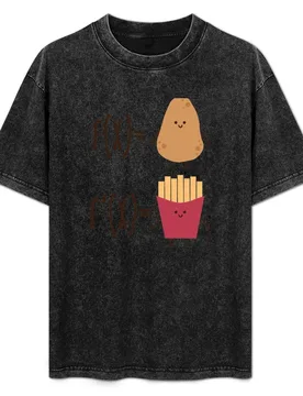 The derivative of a potato T-Shirt Big Size Loose Fit Tee Shirt - Aliexpress - FashionsVida