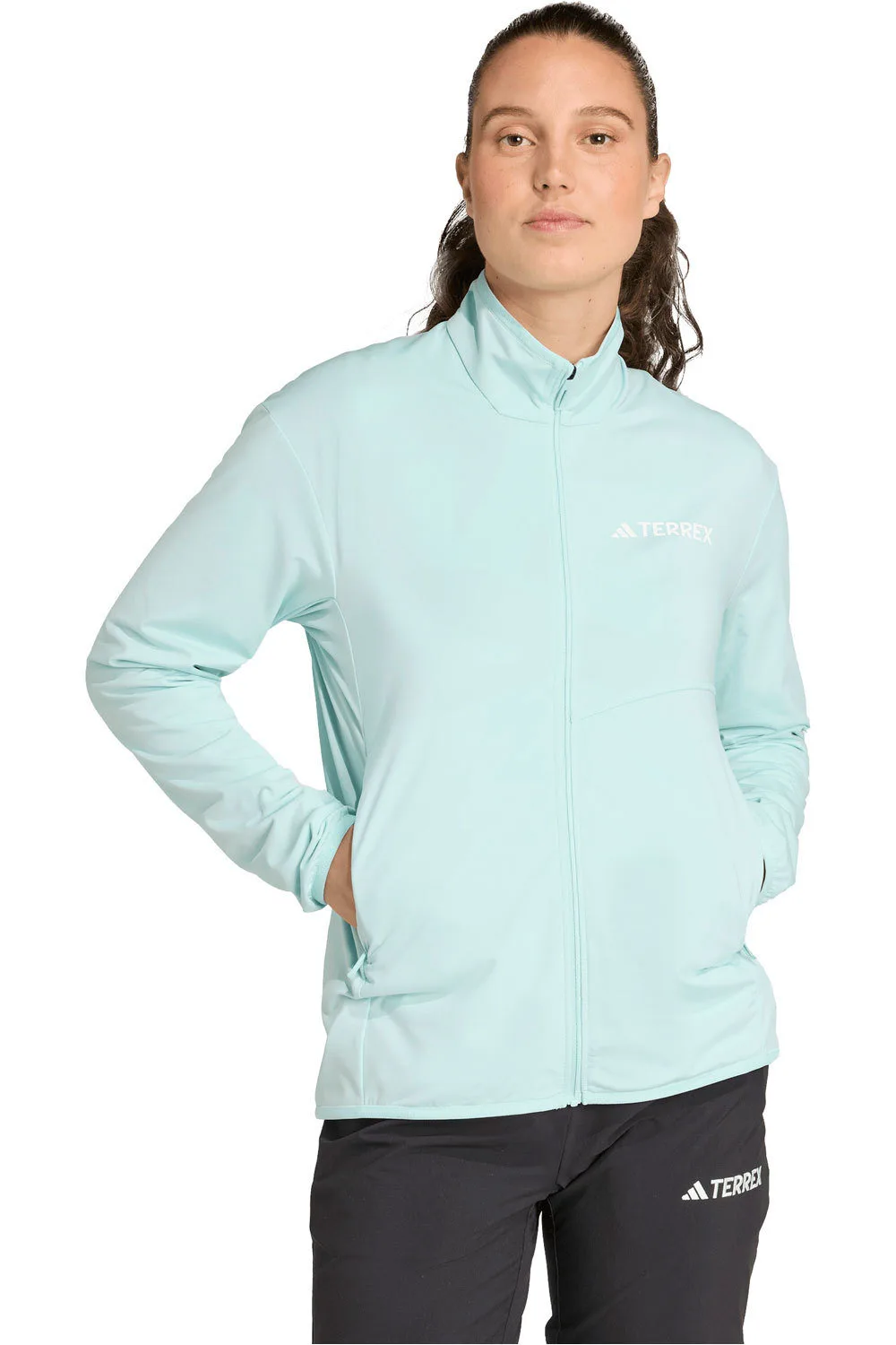 Terrex multi climawarm forro polar mujer Azul (S) - Adidas - FashionsVida