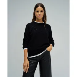 Jersey de Mujer en punto con brillos