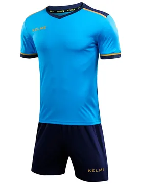 Ensemble à Manches Courtes Segovia Blue / Dark Blue 2XL - Kelme - FashionsVida