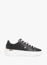 Baskets basses en cuir