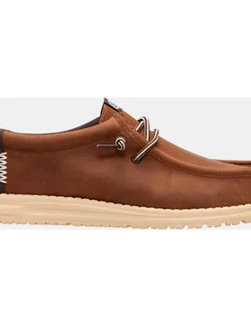 Blucher de hombre en piel - HeyDude - FashionsVida