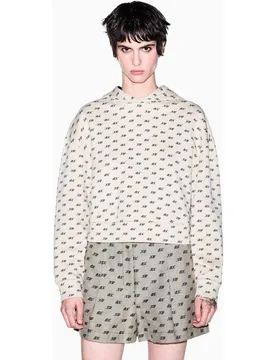 Sudadera de mujer con cremallera y lgo multilogo - Armani Exchange - FashionsVida