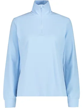 Woman sweat forro polar mujer Azul (36) - CMP - FashionsVida