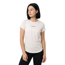 Defined Short Sleeve T-shirt Cotton White XL Women