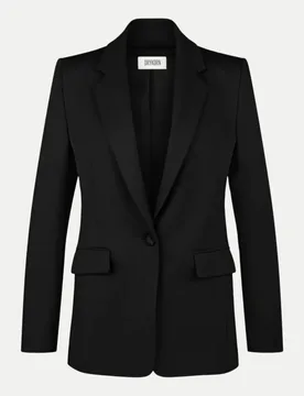 Slim-Fit Einknopf-Blazer Atlin Schwarz 5 - Drykorn - FashionsVida