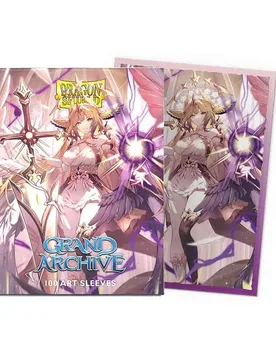 Shield Matte Dual Art Sleeves - Grand Archive: Haniel, Archangel of Spectra (100) - Dragon - FashionsVida