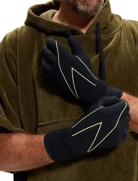 Swimming Gloves Black / Hyper Yellow M unisex - Speedo - FashionsVida