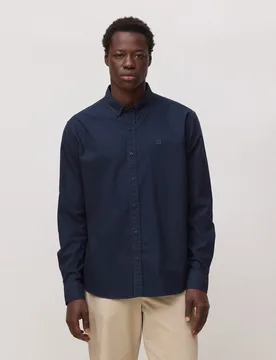 Camisa de hombre loom navy - Blue Banana - FashionsVida