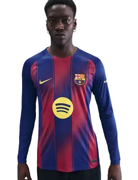 Langarm-Heimtrikot FC Barcelona 2025/26 - Bleu - male - Size: S - Nike - FashionsVida